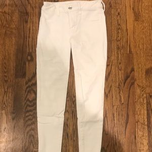 American Eagle white jeggings